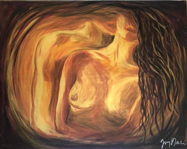 The Intimacy in them 80*100 cm Såld/Sold