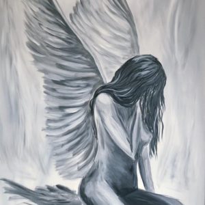 The angelic in her 100*150 cm Såld