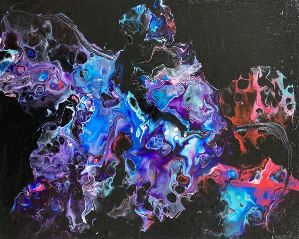 ”Multiverse” 33*41 cm SÅLD