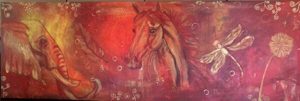 "Abundance" 150*50 cm SÅLD