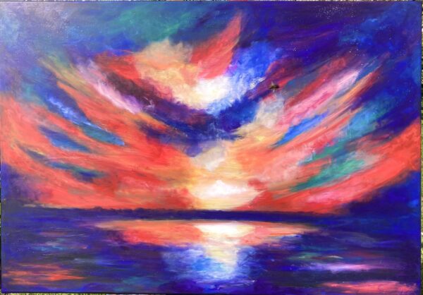 "Manifesting" 100*70 cm TILL SALU